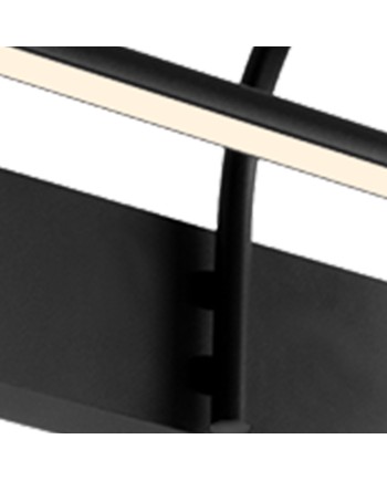 PARACURU * APLIQUE LED 12W 3000K NEGRO